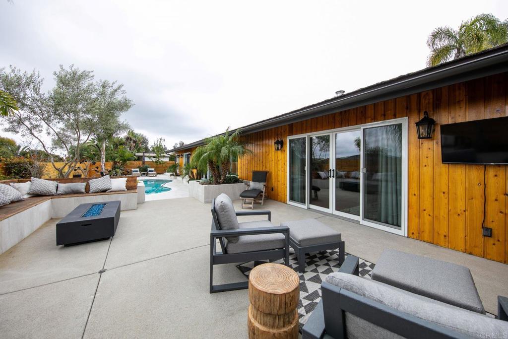 6145 La Flecha, Unit 4 Rancho Santa Fe, CA 92067 - Photo 25 of 26 a outdoor space view with a sitting space