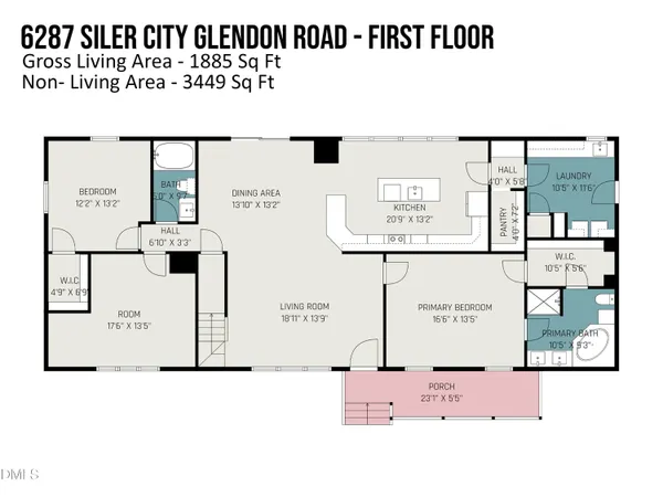 $745,000 | 6287 Siler City Glendon Road, Siler City, NC 27344