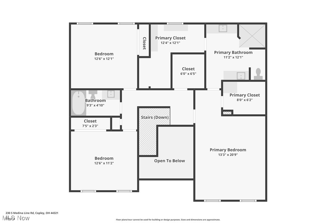230 South Medina Line Road Akron, OH 44321 - Photo 49 of 50 View of home floor plan