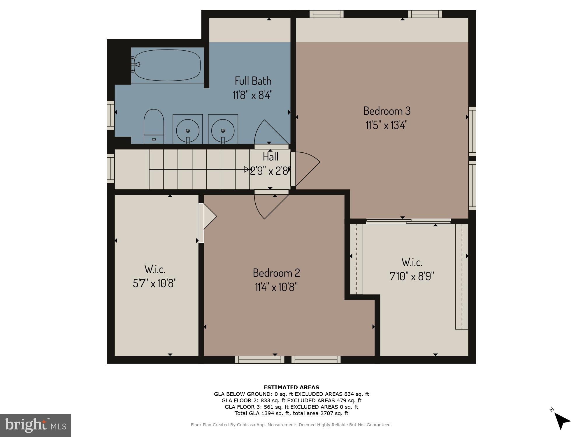 6508 North Point Road Baltimore, MD 21219 - Photo 32 of 34 Floor Plan: Upper Level