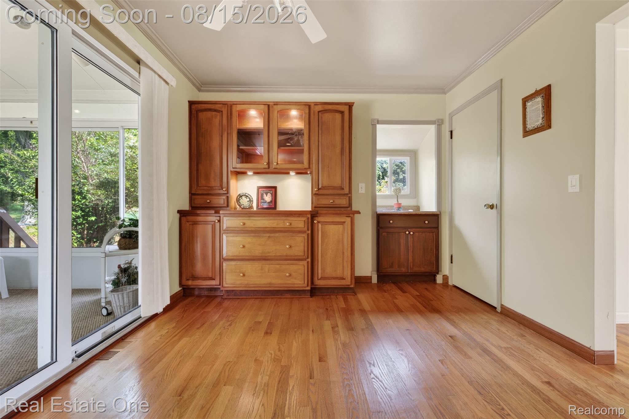 454 South Baldwin Road Oxford, MI 48371 - Photo 10 of 64 Built-in buffet for extra storage of special items....