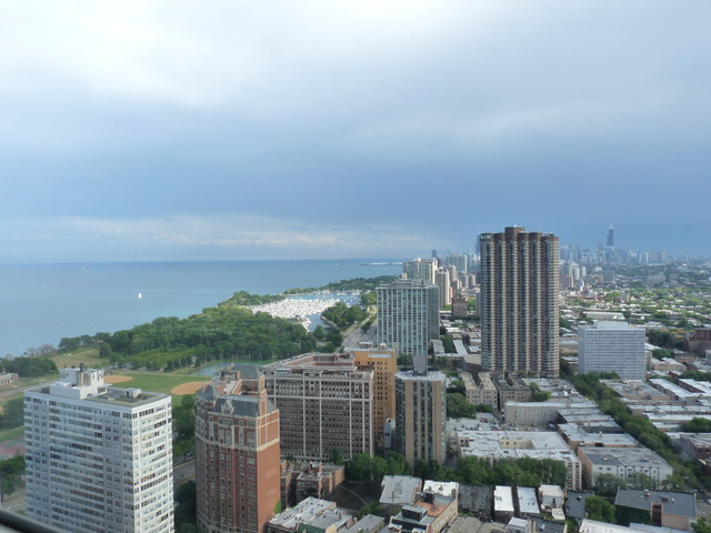655 West Irving Park Road, Unit 4317 Chicago, IL 60613 - Photo 16 of 25 a view of a city with tall buildings