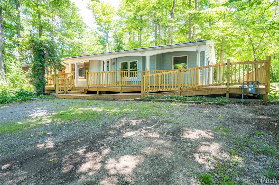 1928 Reading Road West Falls, NY 14170 - Photo 28 of 37 Front of house with deck ramp