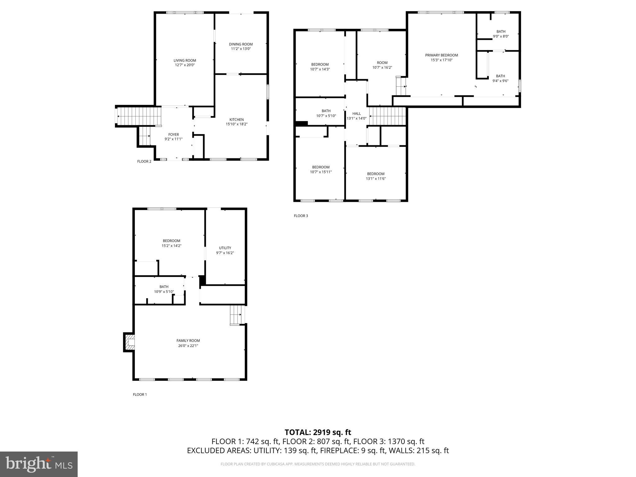 11803 Grey Birch Place Reston, VA 20191 - Photo 42 of 44 Floor plans all levels
