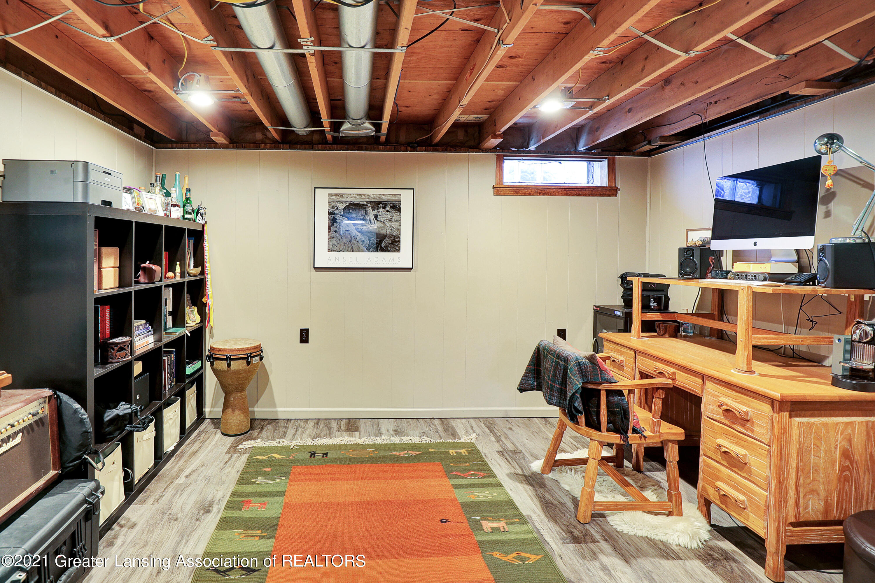 5415 Maple Ridge Road, Unit 76 Haslett, MI 48840 - Photo 16 of 19 Basement Office Space