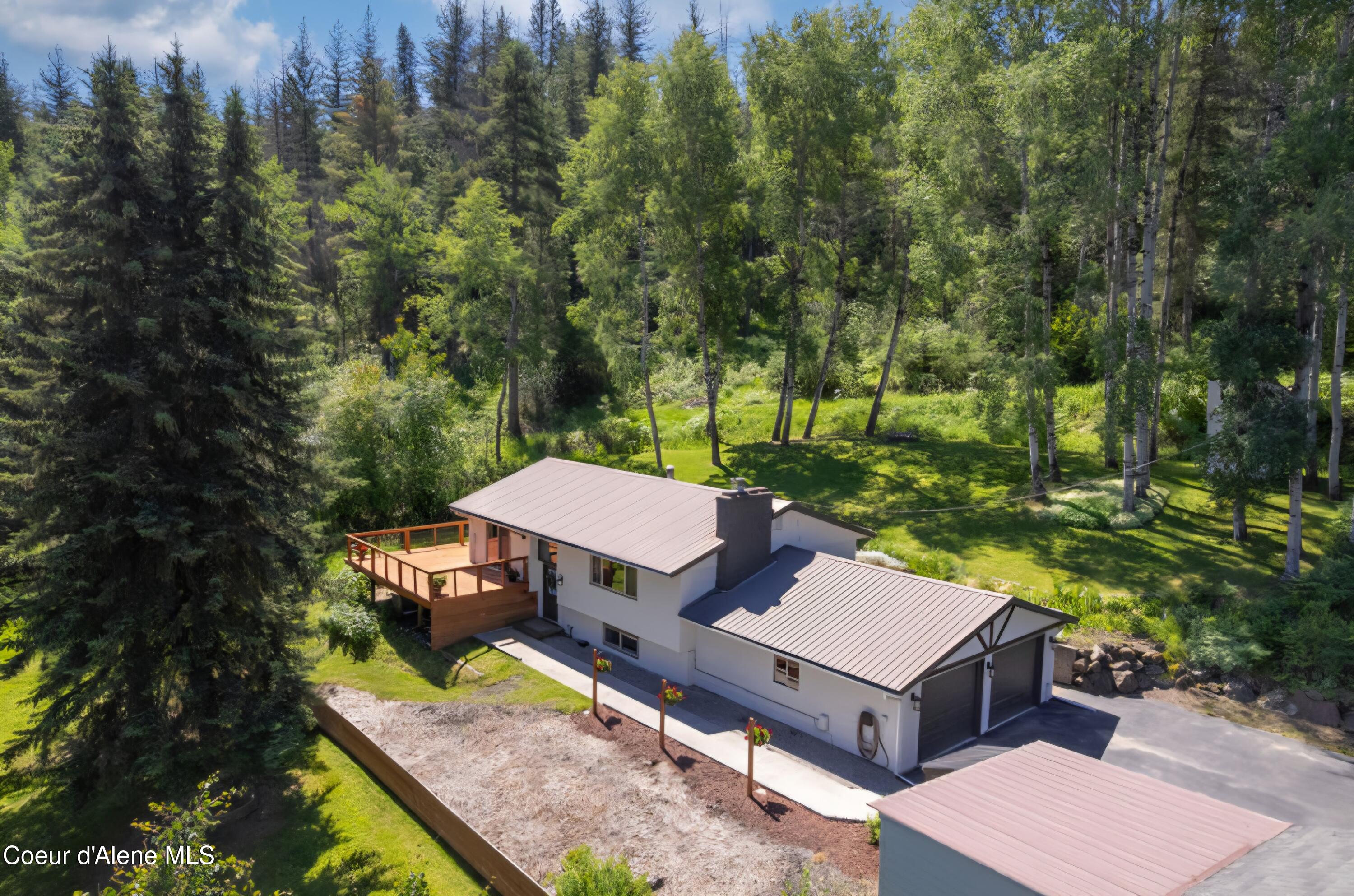 46894 Silver Valley Road, Unit B Smelterville, ID 83868 - Photo 2 of 35 Main home drone