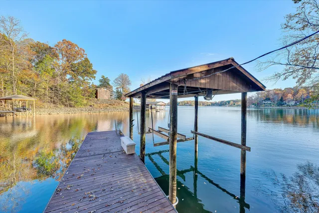 a lake view with a ocean view