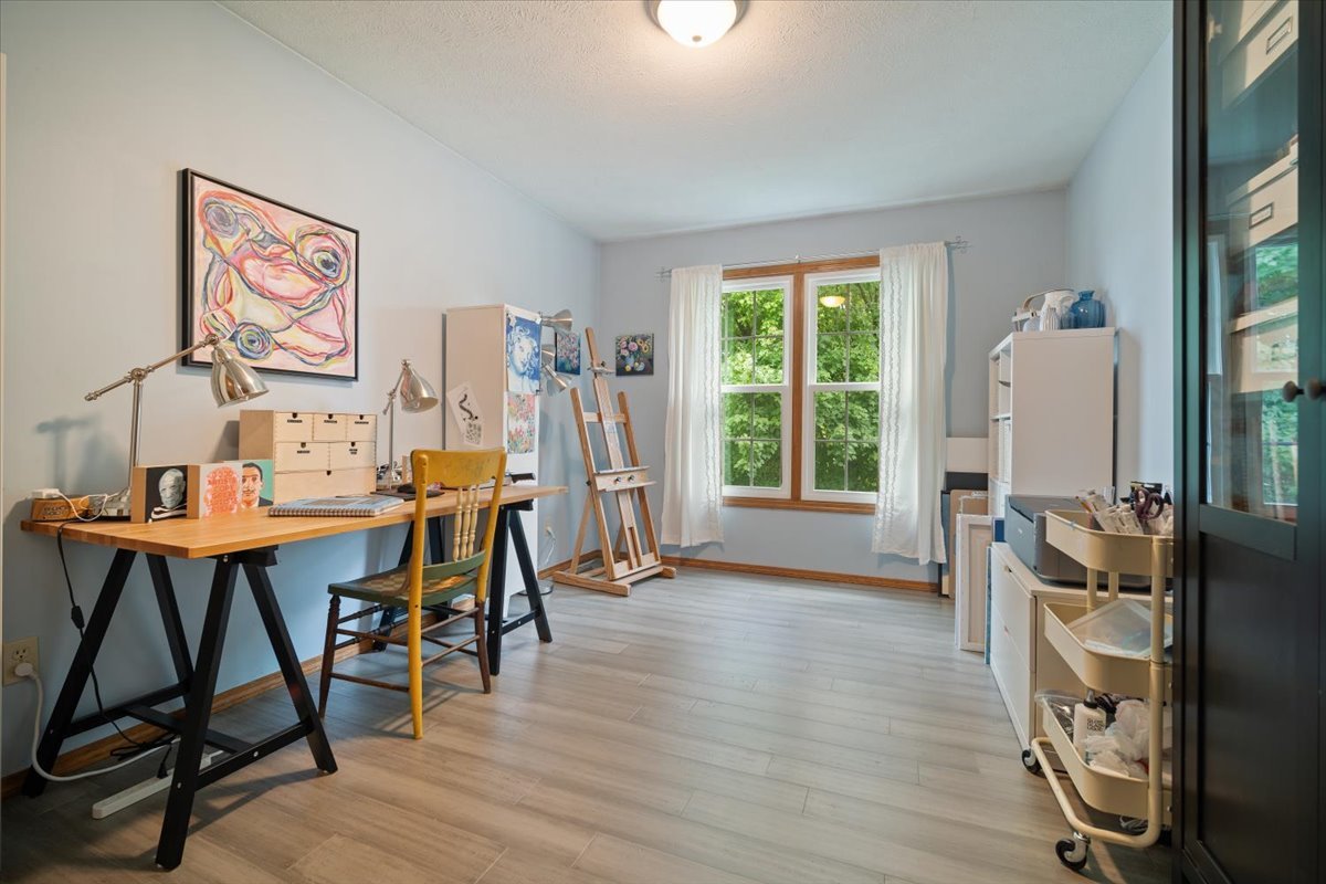 1024 Kings Mill Road Normal, IL 61761 - Photo 15 of 21 a view of a workspace with furniture and a window