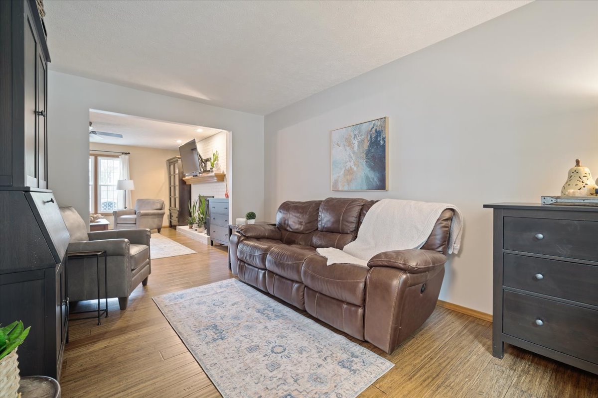 1024 Kings Mill Road Normal, IL 61761 - Photo 8 of 21 a living room with furniture and wooden floor