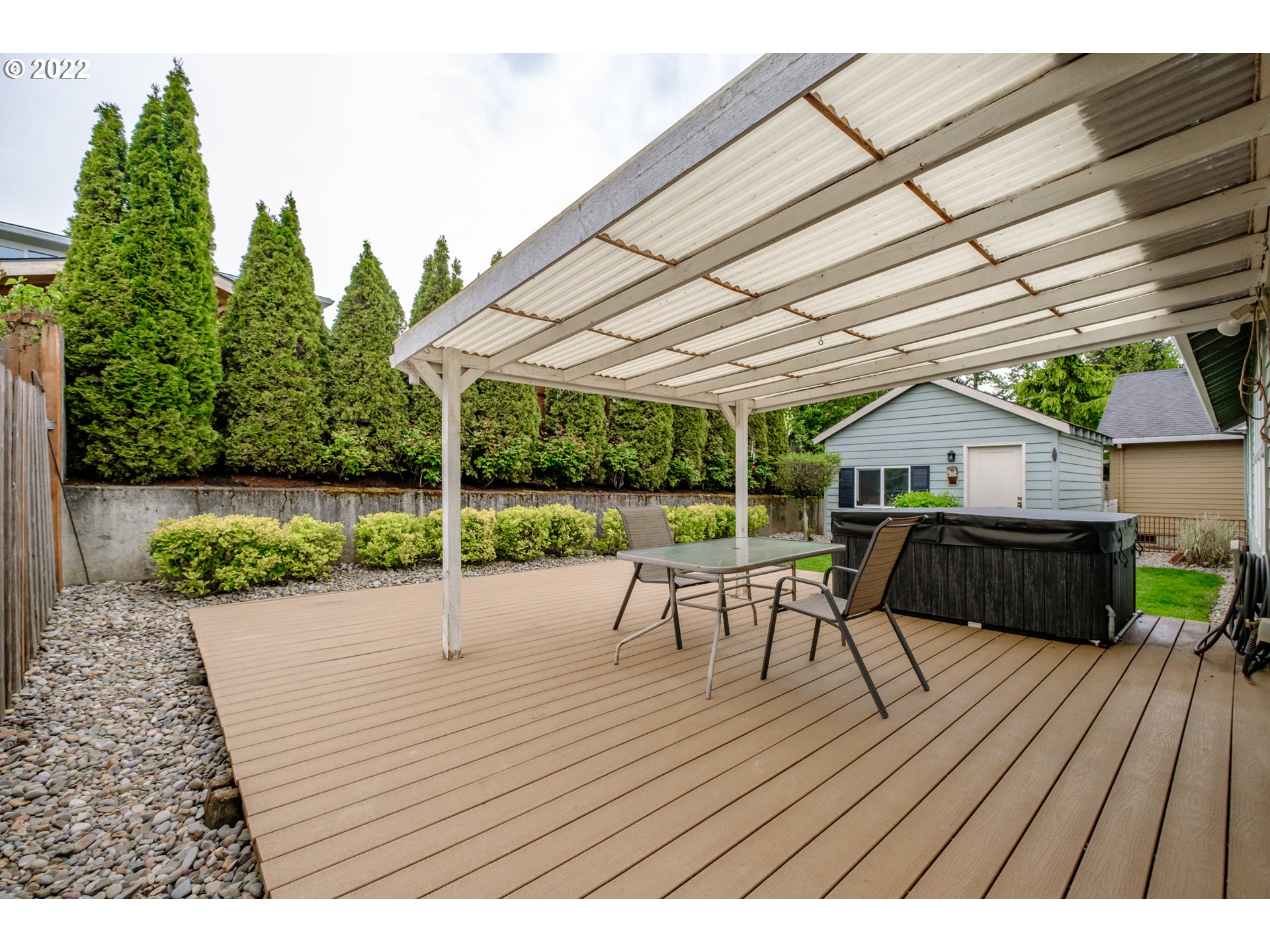 3778 10th Street Hubbard, OR 97032 - Photo 27 of 32 a deck view with a seating space