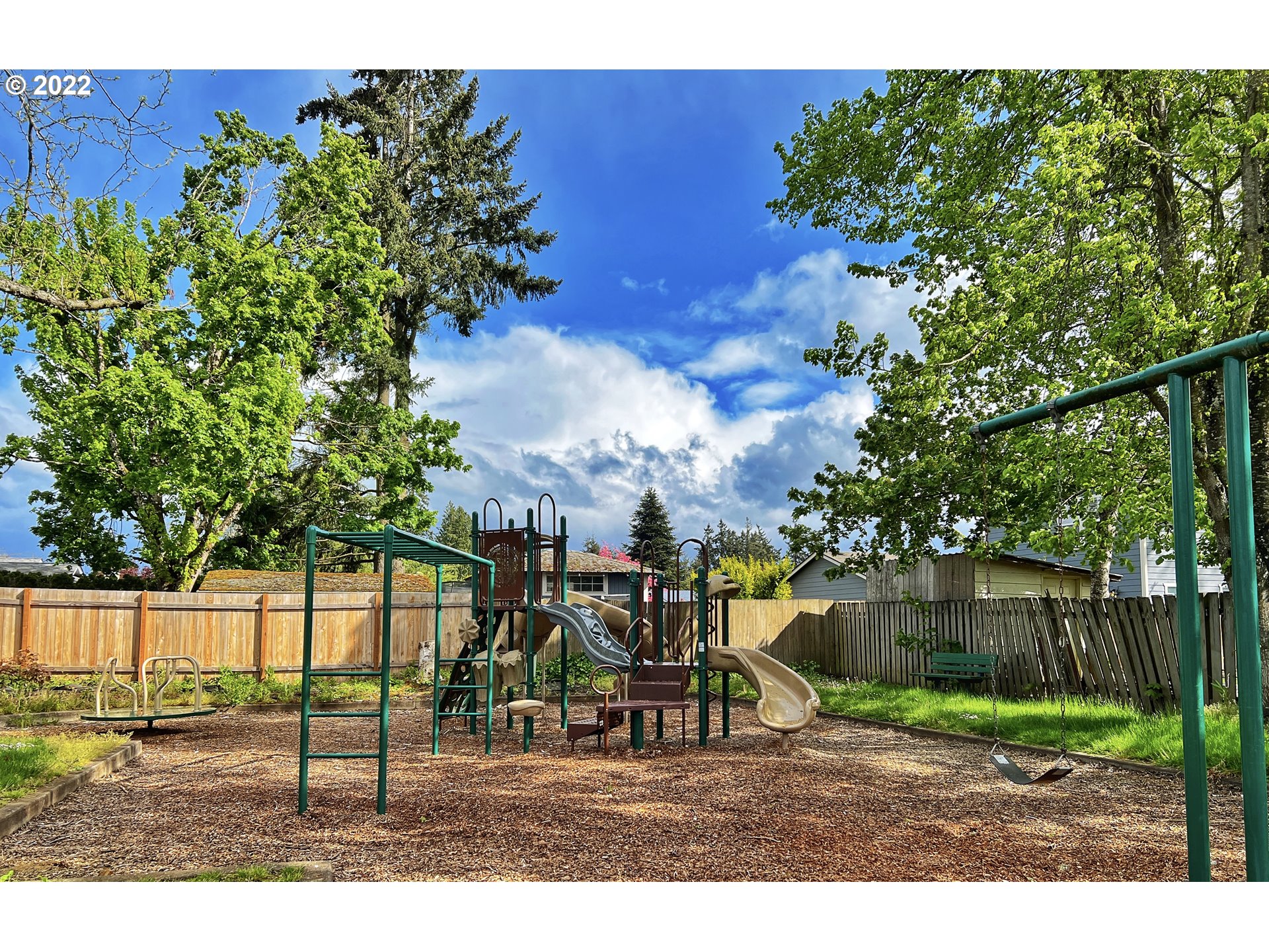 3778 10th Street Hubbard, OR 97032 - Photo 32 of 32 a view of outdoor space with deck and trees