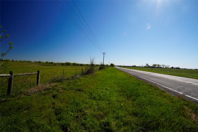 a street sign on a street