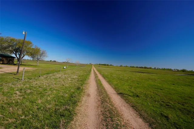 a view of an ocean with a big yard