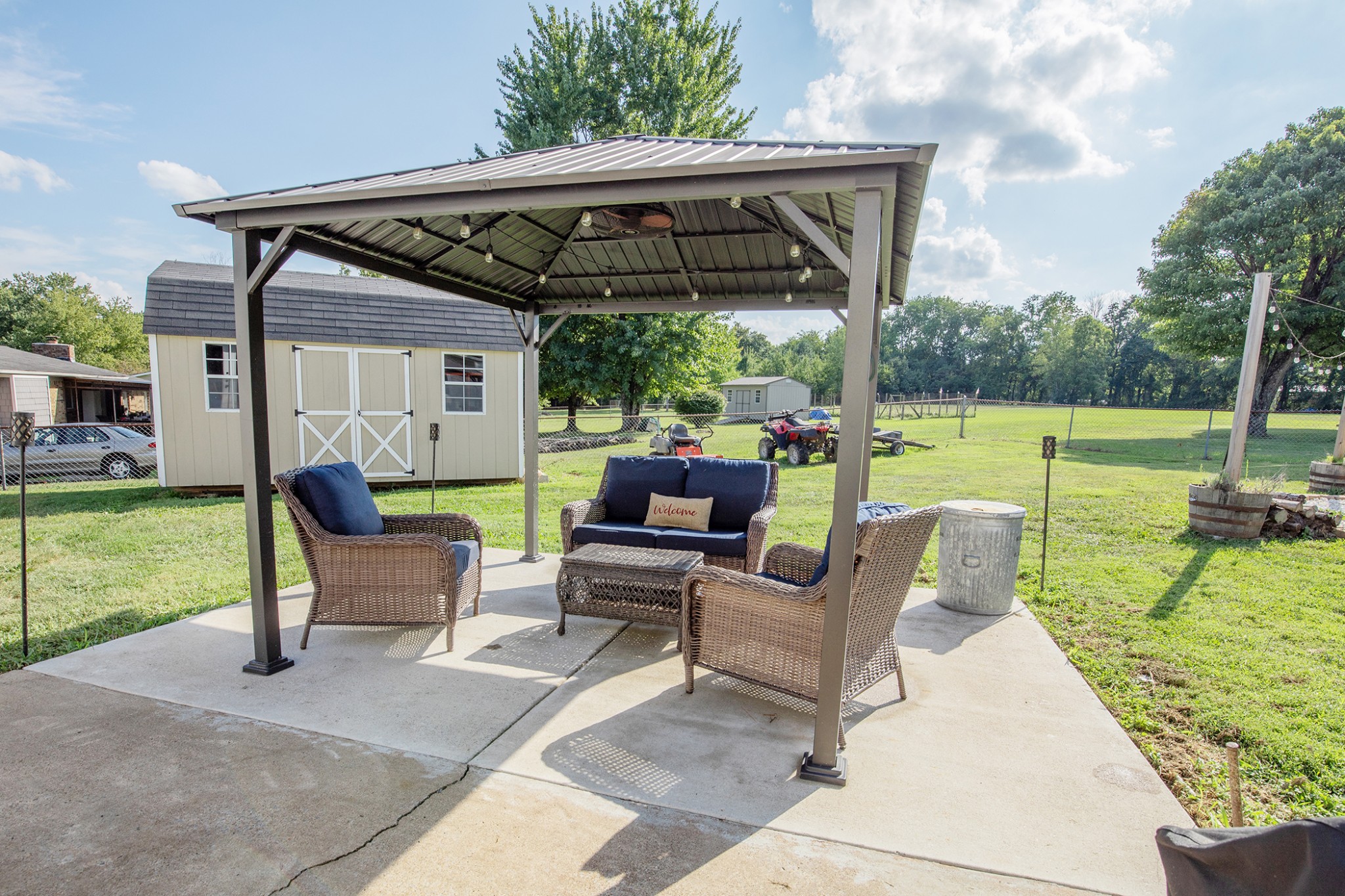 385 Lee Road Cottontown, TN 37048 - Photo 33 of 34 a view of yard with outdoor seating