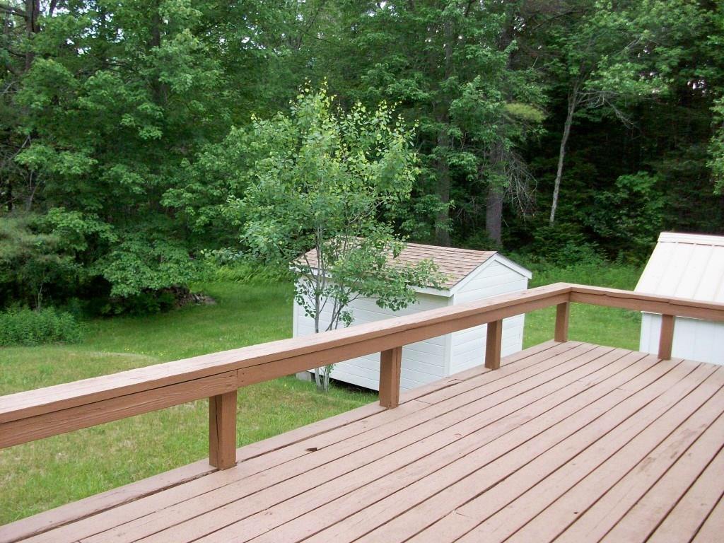 536 Buckfield Road South Paris, ME 04281 - Photo 23 of 24 Back deck,freshly painted!