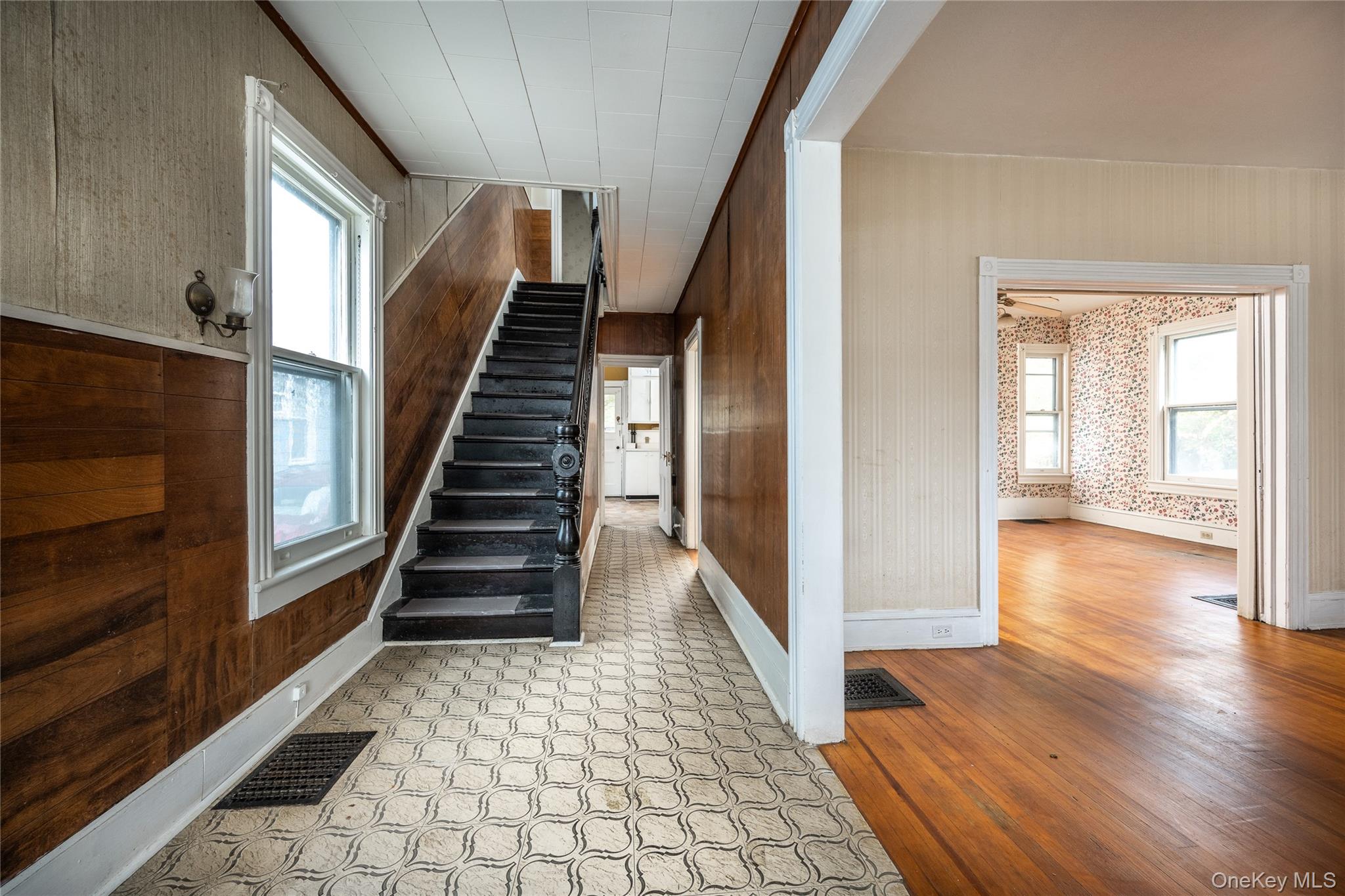 39 Hamilton Avenue Ossining, NY 10562 - Photo 4 of 22 a view of entryway and hall with wooden floor