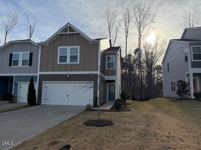 212 Brook Farm Lane Fuquay-Varina, NC 27526 - Photo 3 of 23 a view of a house with a yard