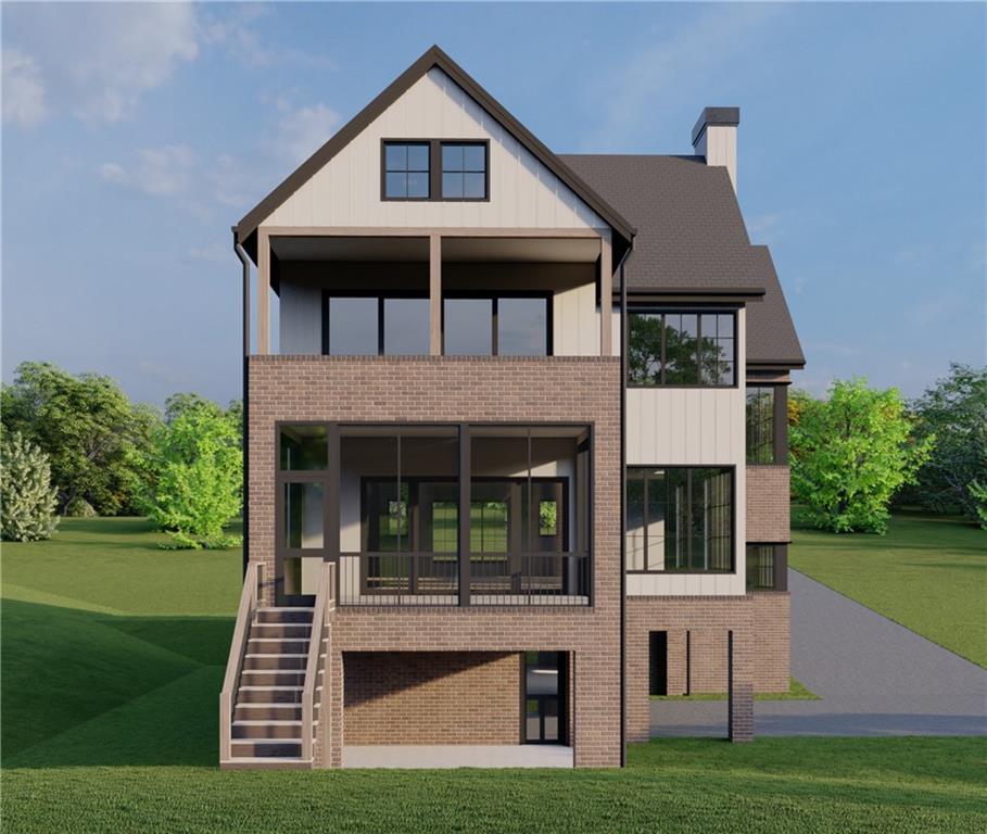 1338 Wayne Avenue Northeast Atlanta, GA 30306 - Photo 5 of 19 a front view of a house with garden