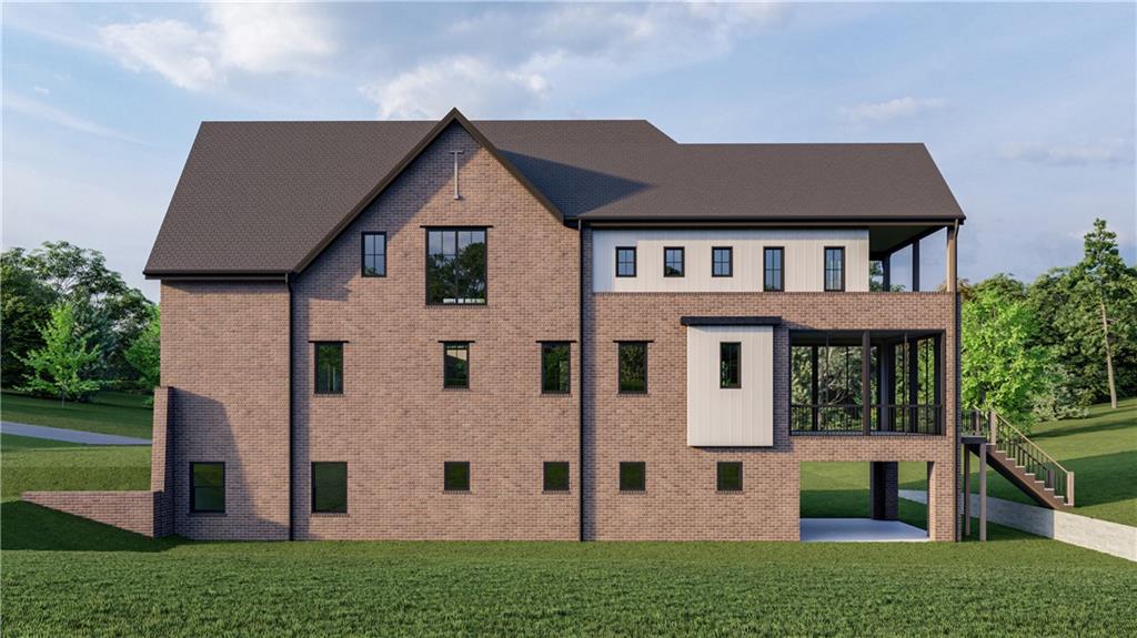 1338 Wayne Avenue Northeast Atlanta, GA 30306 - Photo 7 of 19 a front view of a house with a yard