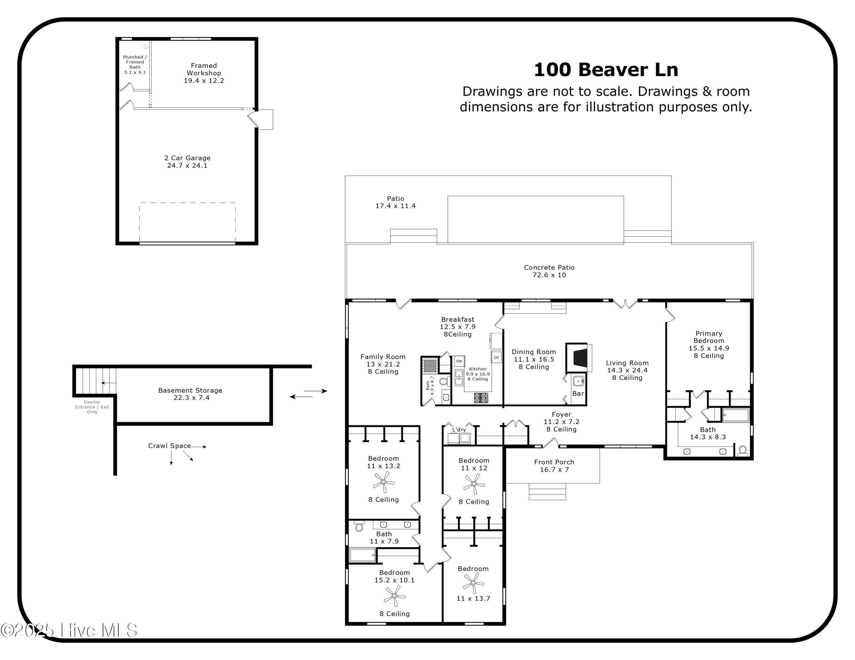 100 Beaver Lane Pinehurst, NC 28374 - Photo 51 of 51 Floor Plan_100 Beaver Ln