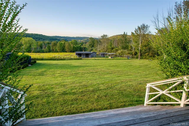 a view of a big yard