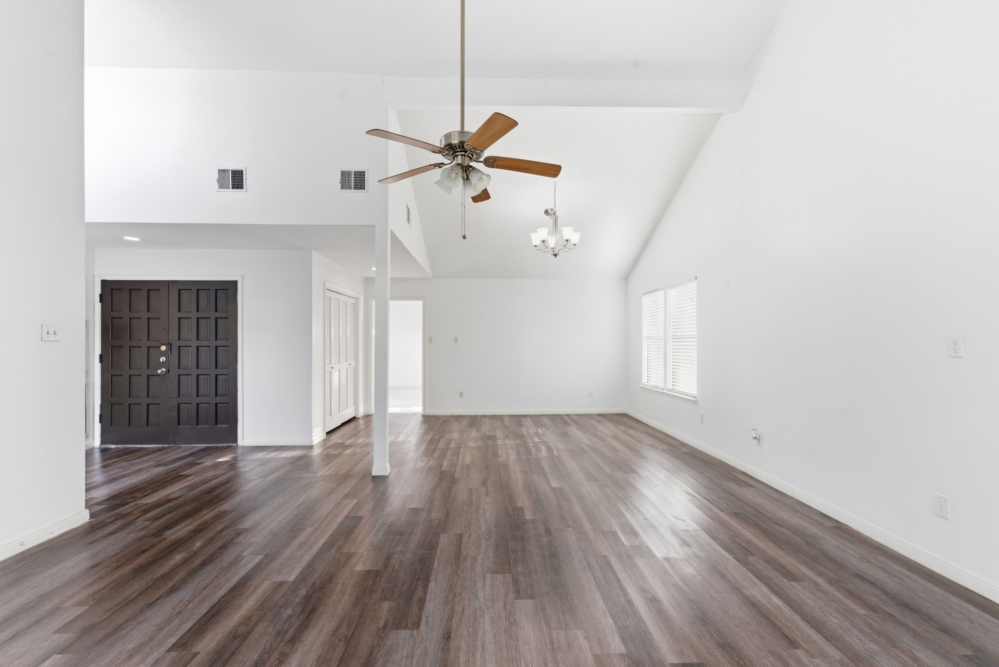 506 Willow Wisp Circle Spring, TX 77388 - Photo 8 of 38 wooden floor in an empty room with a window