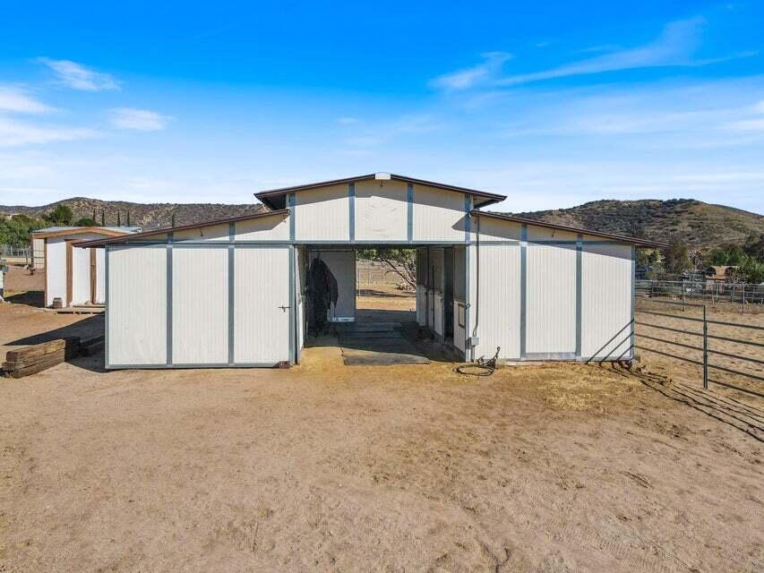 5600 Shannon Valley Road Acton, CA 93510 - Photo 50 of 54 5600p barn facilities structure front