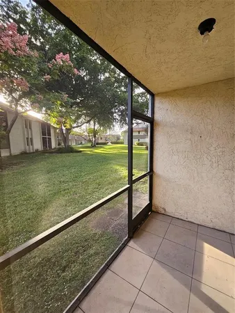 a view of a garden
