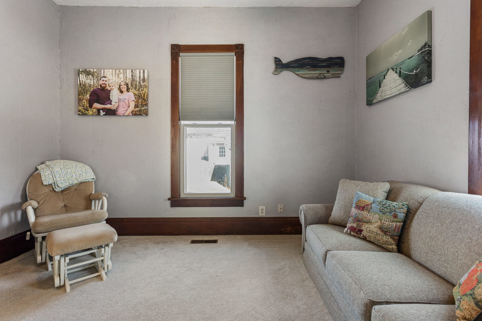 457 South Independence Street Monticello, IL 61856 - Photo 17 of 33 a living room with furniture and a chair