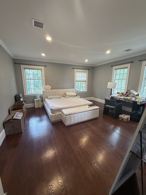 15 Cedar Road Brookline, MA 02467 - Photo 16 of 26 a bedroom with a bed window and couch