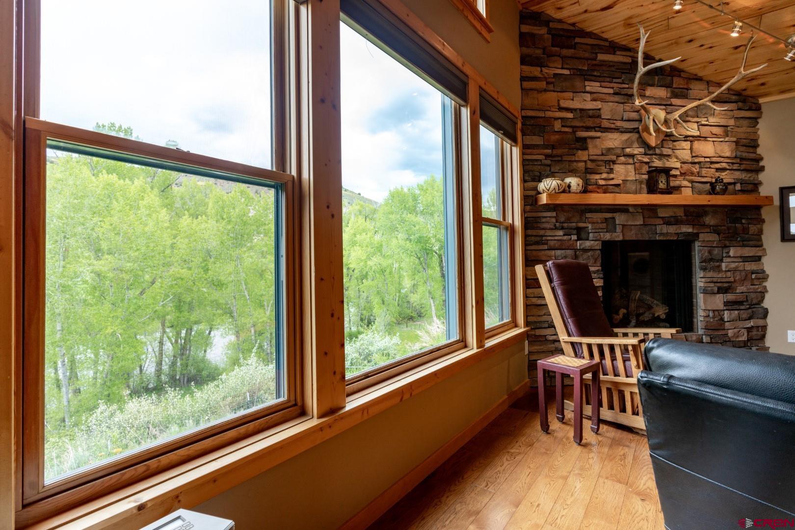 305 Roper Lane Almont, CO 81210 - Photo 23 of 35 a view of a chairs and table in a balcony