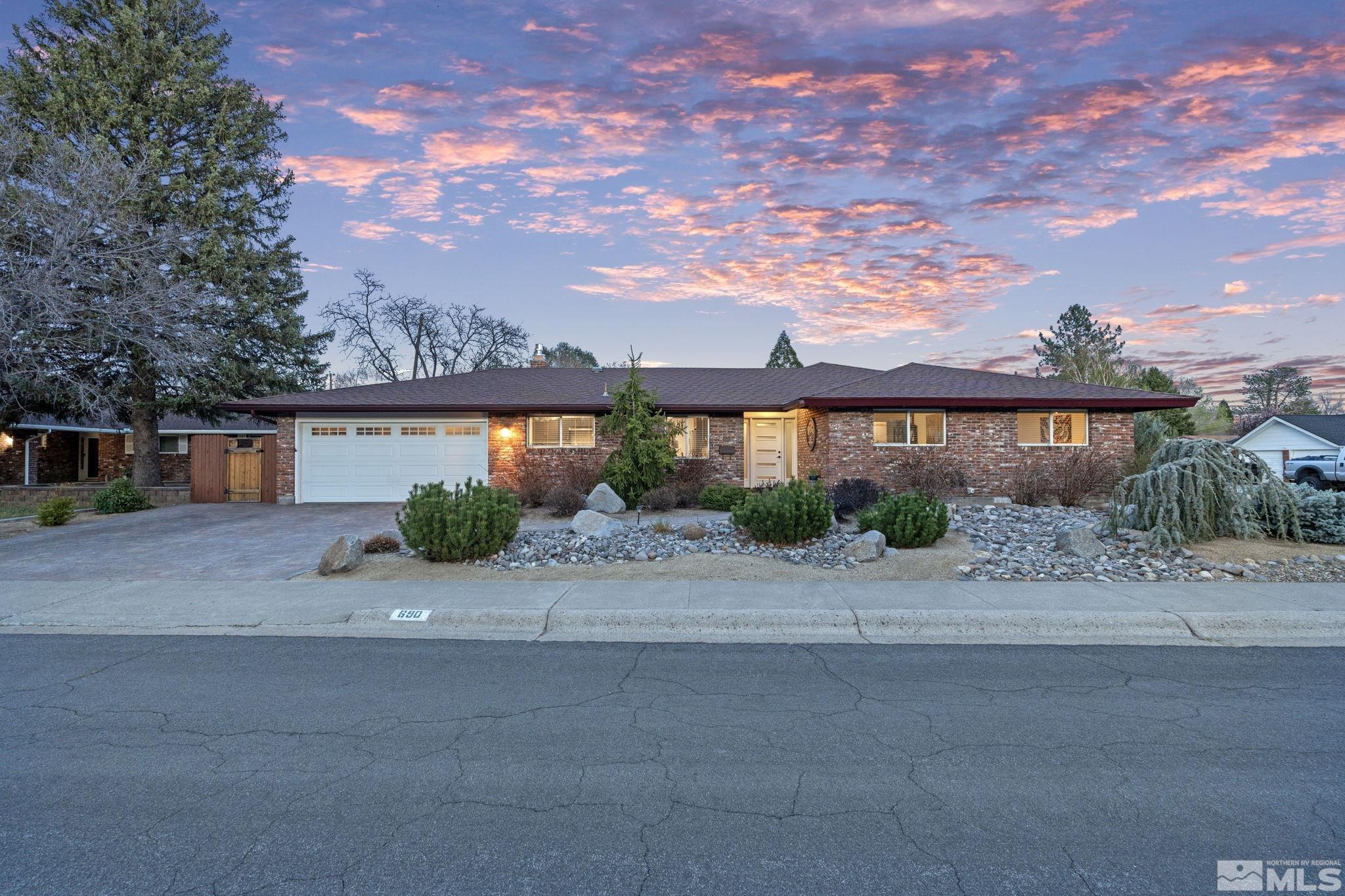 690 Shamrock Lane Reno, NV 89509 - Photo 1 of 30 front view of house with a street