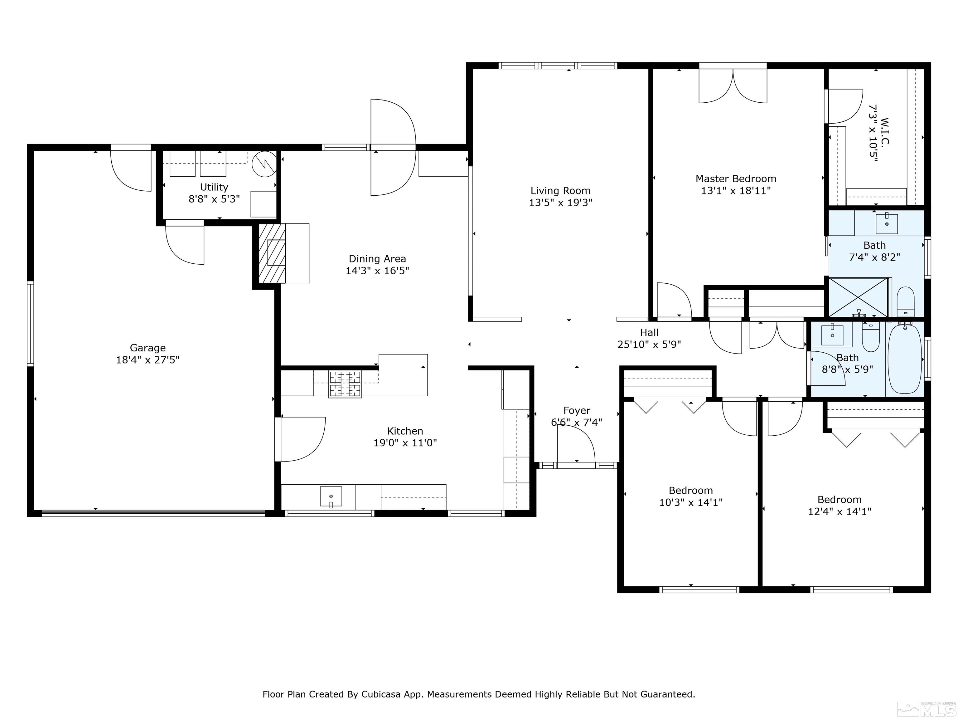690 Shamrock Lane Reno, NV 89509 - Photo 30 of 30 a picture of a floor plan