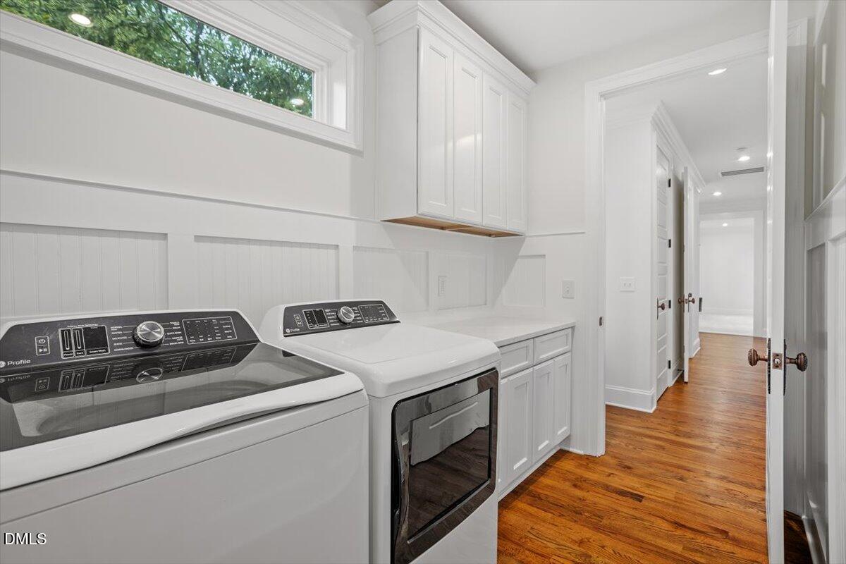1713 Oberlin Road Raleigh, NC 27608 - Photo 35 of 53 a utility room with dryer and washer