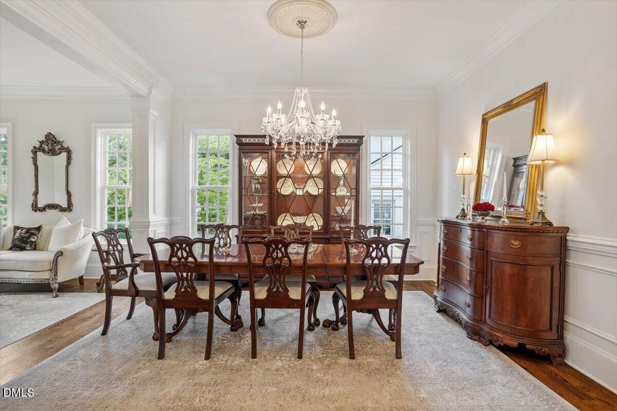 1713 Oberlin Road Raleigh, NC 27608 - Photo 9 of 53 a view of a dining room with furniture window and outside view