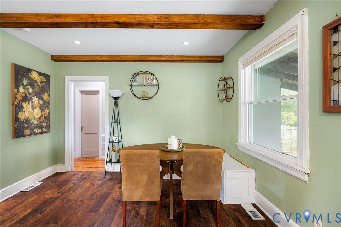 2519 Maplewood Road Henrico, VA 23228 - Photo 12 of 41 a view of a dining area with furniture and a window