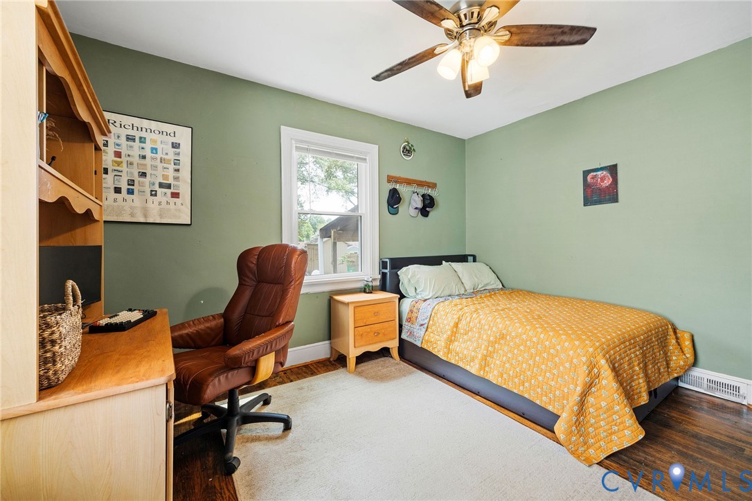 2519 Maplewood Road Henrico, VA 23228 - Photo 22 of 41 a bedroom with a bed and a window