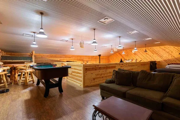 a view of lake with a tree