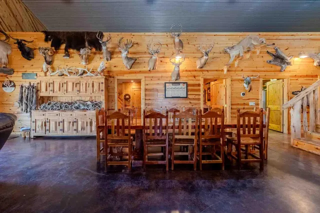 a view of outdoor space with garden