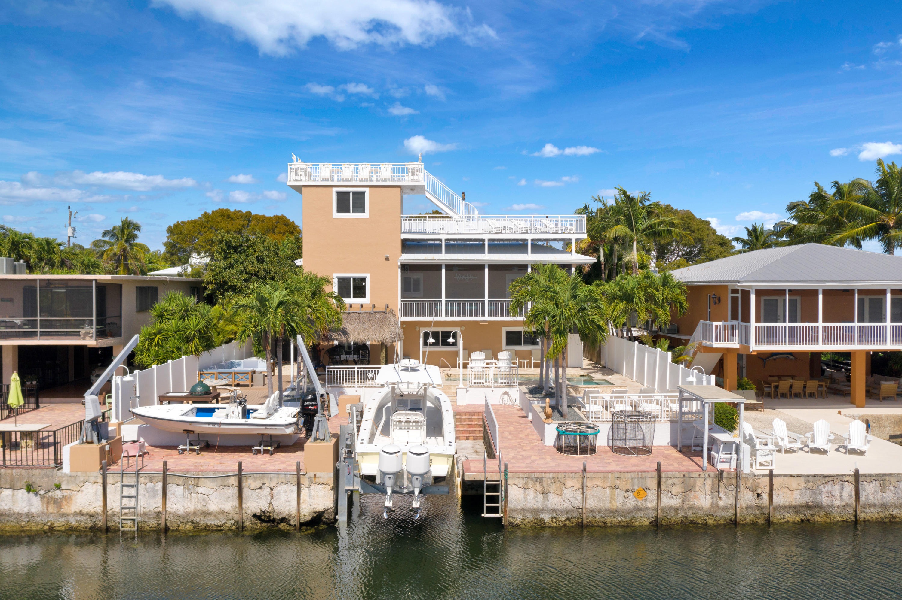 1214 Mockingbird Road Key Largo, FL 33037 - Photo 11 of 68 Canal side from across canal