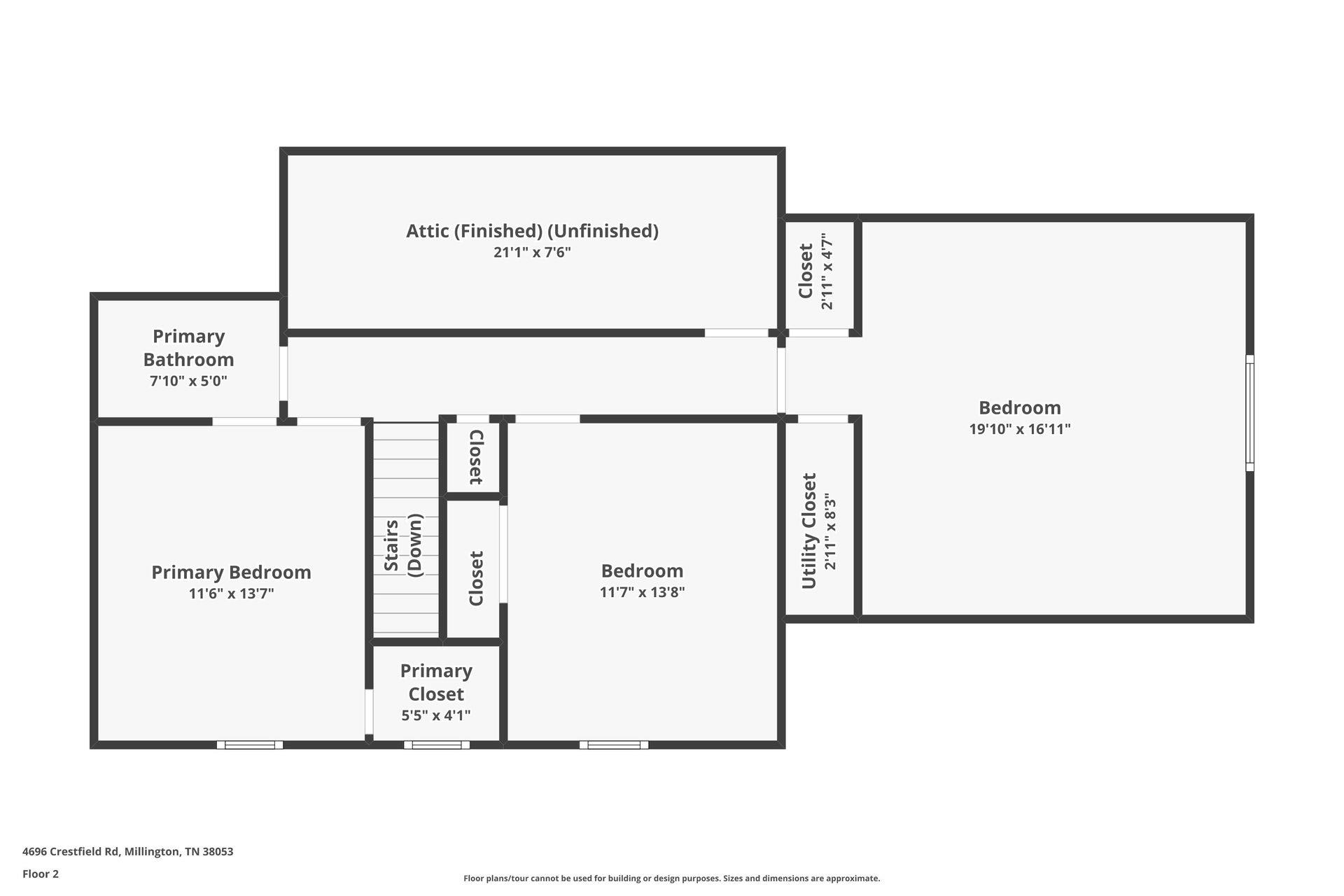 4696 Crestfield Road Millington, TN 38053 - Photo 16 of 17 View of room layout