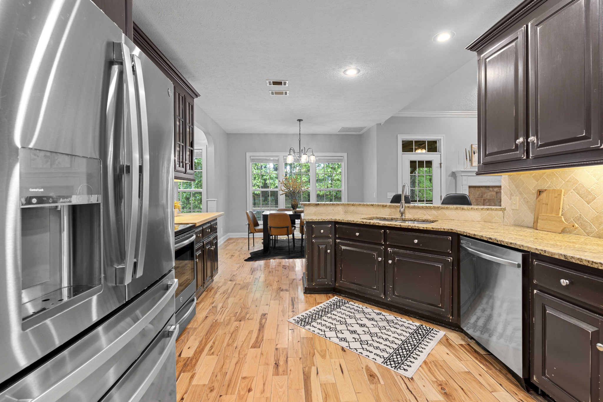 7339 Chowning Road Springfield, TN 37172 - Photo 21 of 57 a kitchen with a sink stove and cabinets