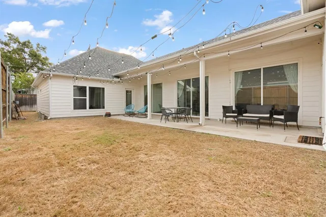 a view of a house with gym equipment