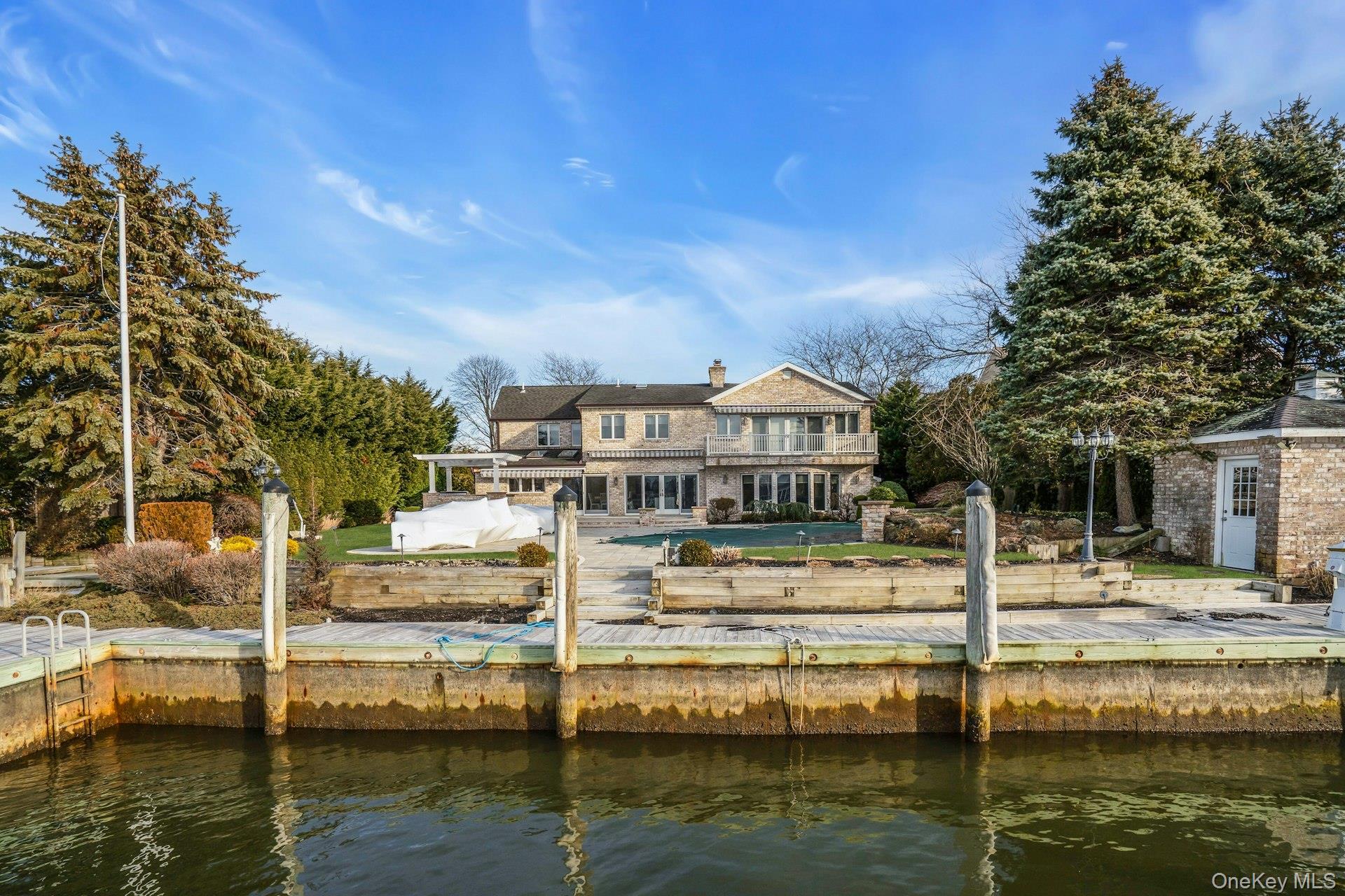 10 Beech Road Islip, NY 11751 - Photo 47 of 49 Great view of the back of the house from the water.