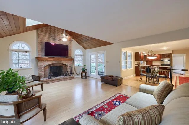 a fireplace with a fireplace