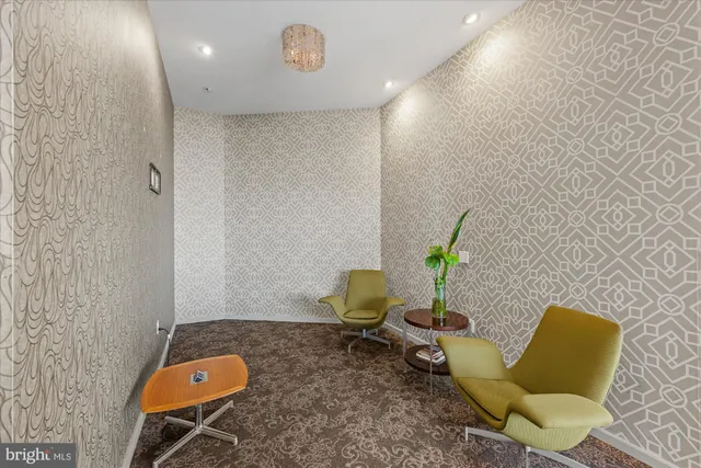 a view of a white building