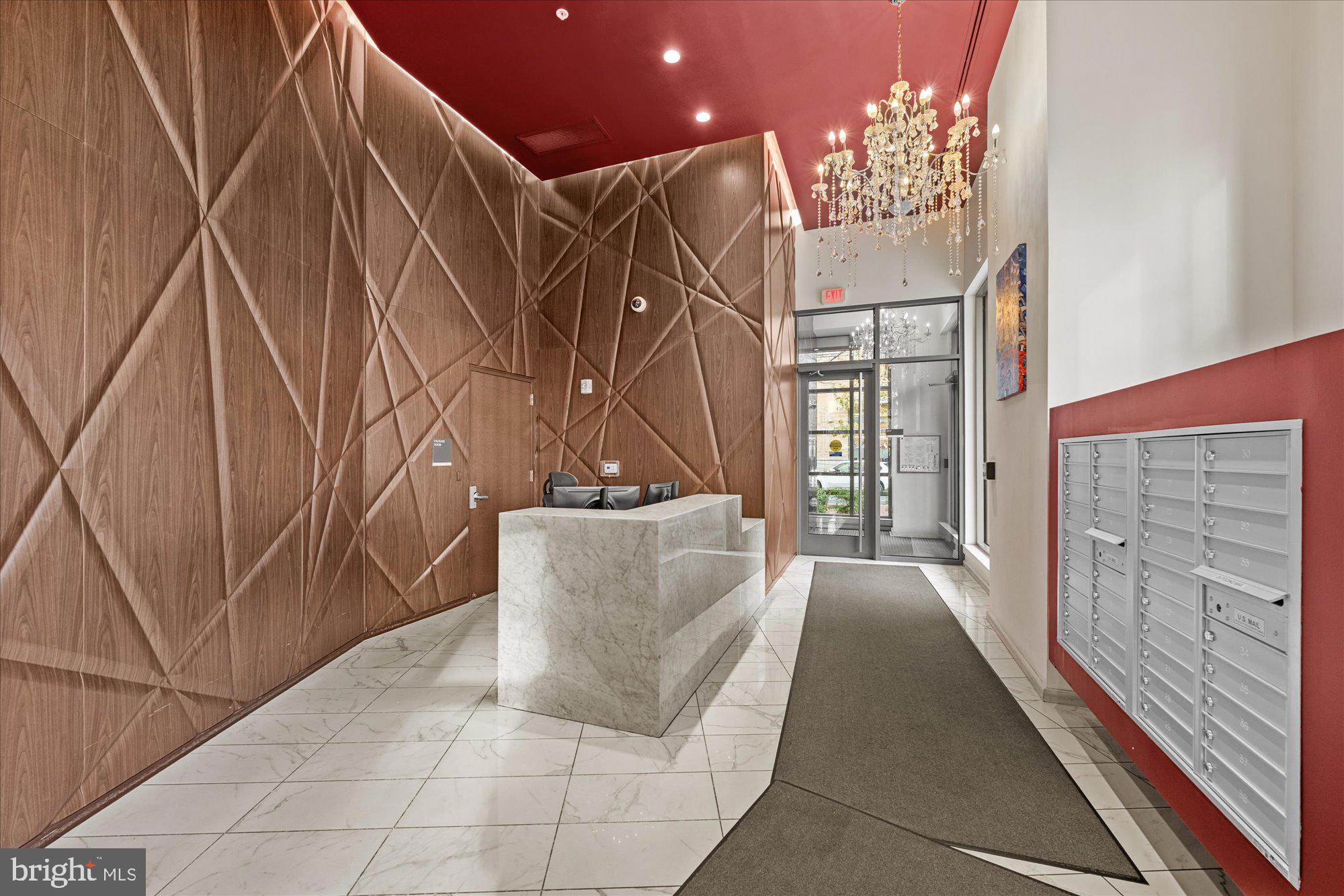 460 New York Avenue Northwest, Unit 504 Washington, DC 20001 - Photo 5 of 62 a view of entryway and hall with wooden floor