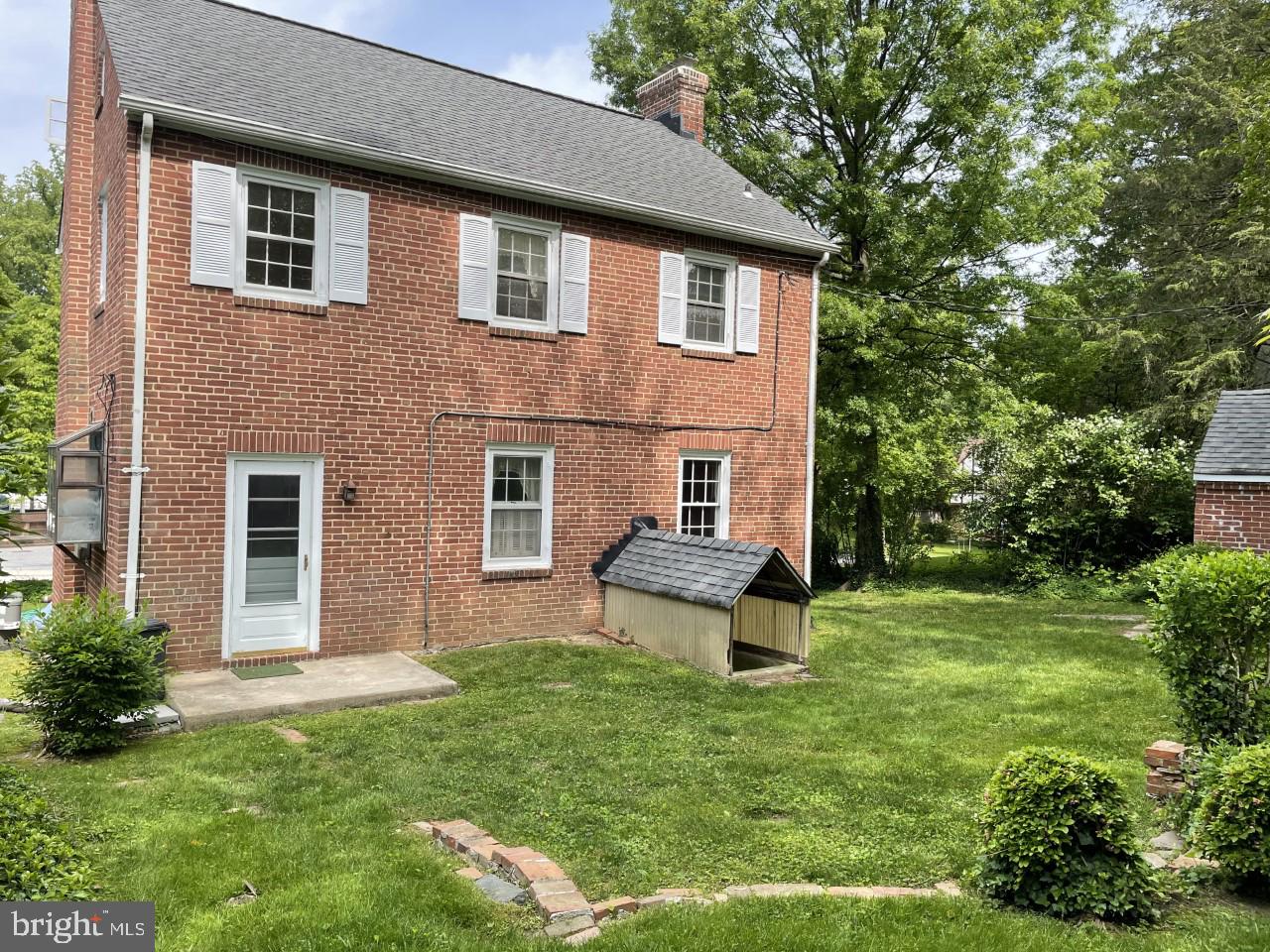 819 Tred Avon Road Baltimore, MD 21212 - Photo 20 of 25 Rear view of the home