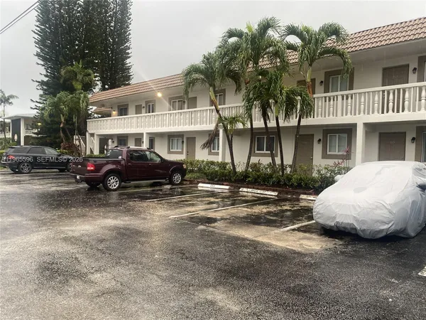 a view of a swimming pool with a lake view