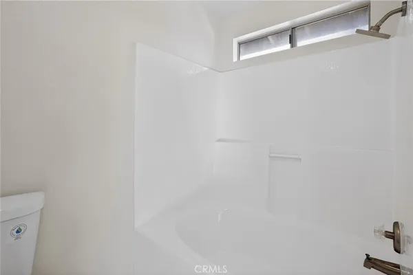 a close up view of a closet